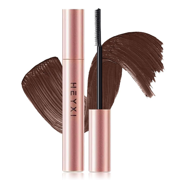 Brown Mascara Volumizing And Lengthening Mascara With Fine Tooth Comb Brush No Clumping Or Flaking Waterproof 02