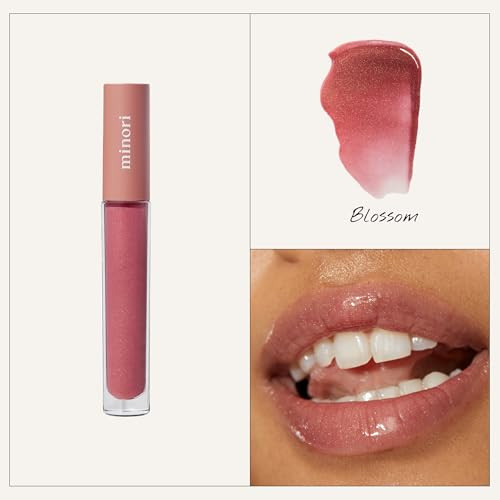 Minori Blossom Lip Gloss Non Sticky Hydrating Gloss 0.11 Fl Oz