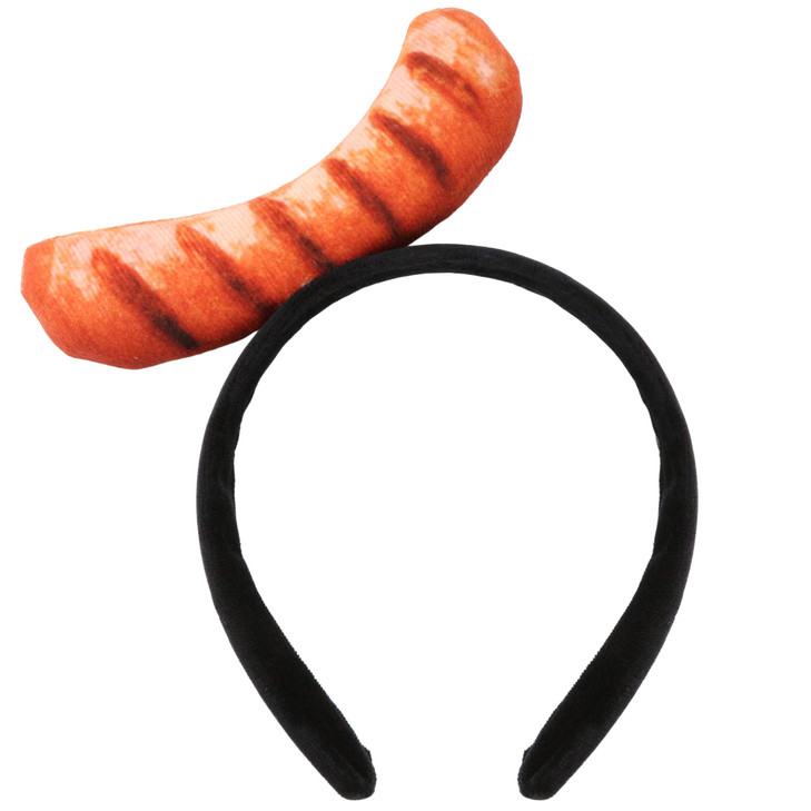Hot Dog Headband Funny Food Hat Costume Party Accessory Red Mini Crazy Silly Hats For Adult Women Cosplayers And Party Goers Vendor Attire