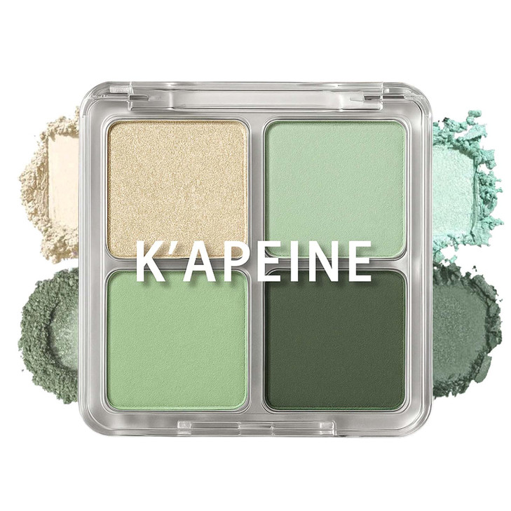 Light Green Eyeshadow Palette Matte Glitter Eye Shadow Makeup Palette
