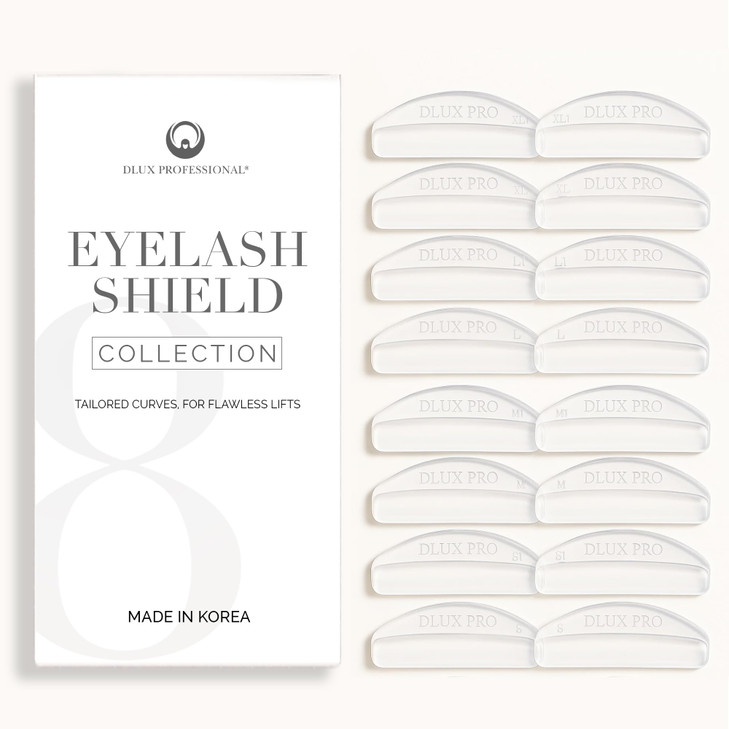 Lash Lift Shields 16 Pcs 8 Sizes Lash Lift Rods