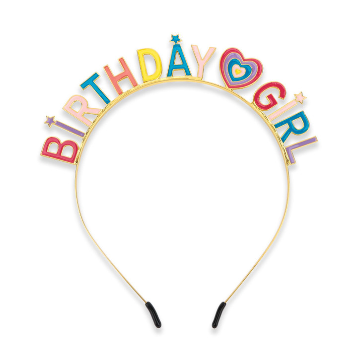 Cieher Birthday Headband For Women Girls Birthday Decorations Hair Accessories Birthday Girl