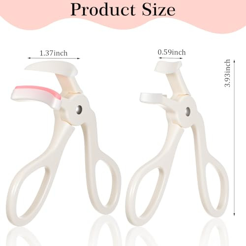 Lxuejie 2 Style Eyelash Curlers Plastic Eyelash Curler