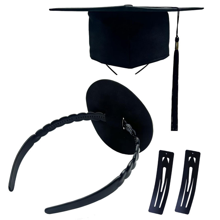 Lipmo Graduation Cap Headband Anti Falling Grad Cap Headband For Graduation Insert Grad Hat And Gown Head Band Insert For Graduates Mentors
