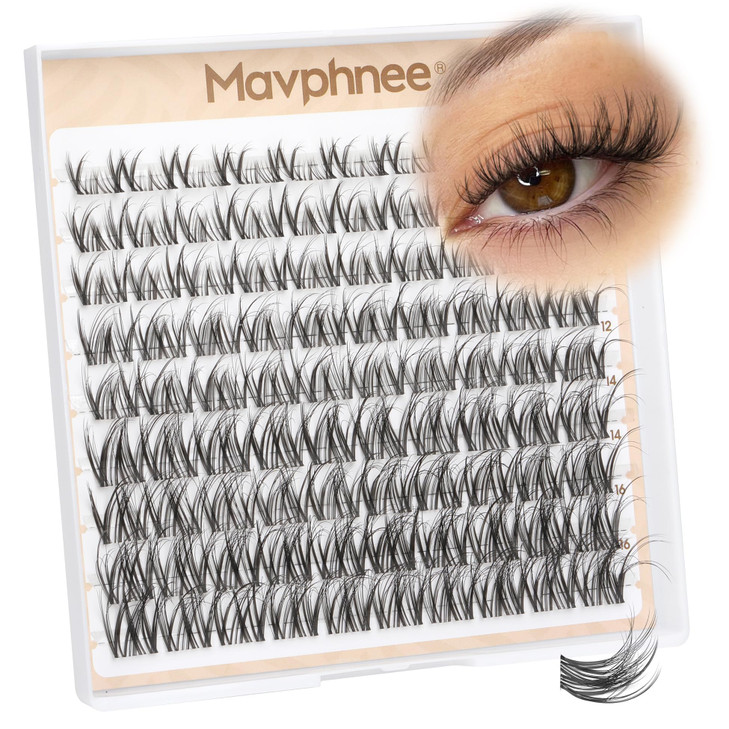 Spider Lash Clusters Natural Wispy Eyelash Extensions 8 16Mm Cluster Lash Individuals With Cc Curl And Flexible Clear Band Effortless