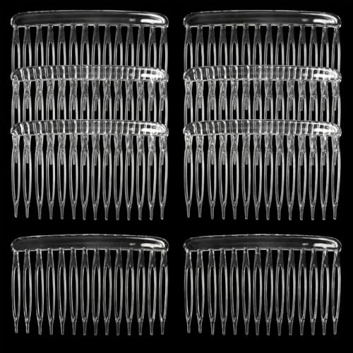 8 Pcs 14 Teeth Hair Side Comb Twist Vintage Style Decorative Hair Comb Clips Styling Combs Hair Combs For Women Bridal Wedding Long Curly