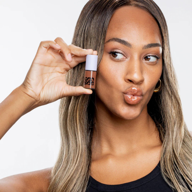 Gen See Seriously Jelly Lip Gloss 24 Hours Hydration And Shine Coffee Run