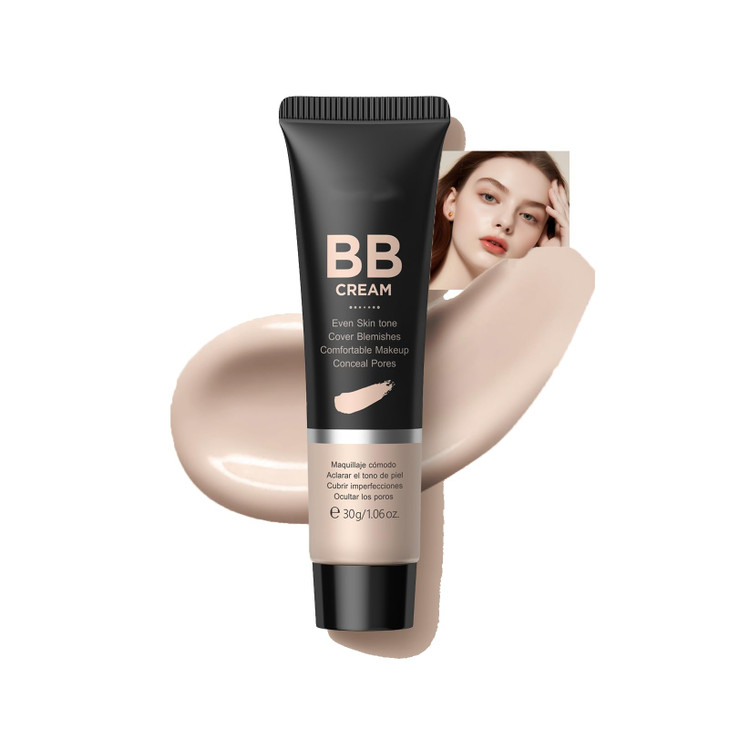 Easilydays Hydrating Bb Cream Tinted Moisturizer 9Colors Full Coverage Foundation And Concealer Brighten Skin Tone And Cover Pores Oil