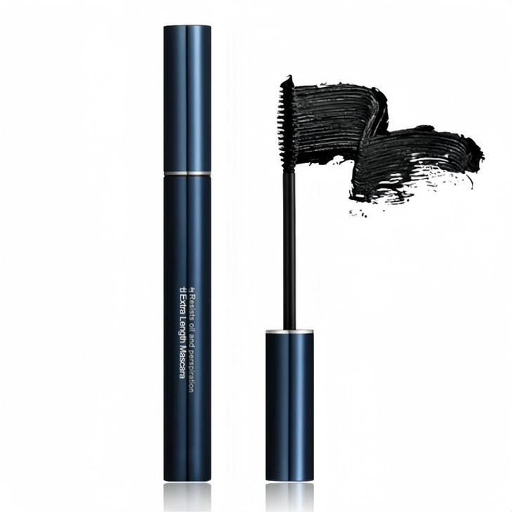 Black Waterproof Mascara Long Lasting Thickening Volume And Length Smudge Proof No Clumping Curl Natural 1Pcs