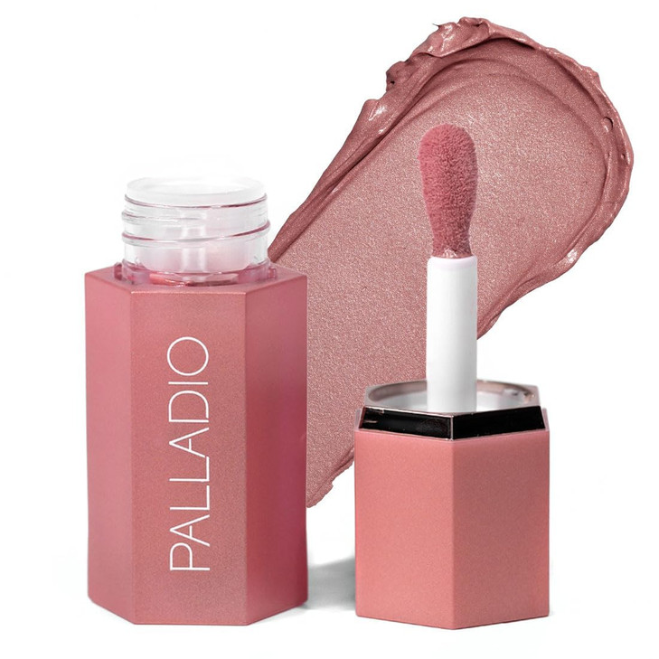 Palladio Liquid Blush For Cheeks And Lips 2 In 1 Dainty