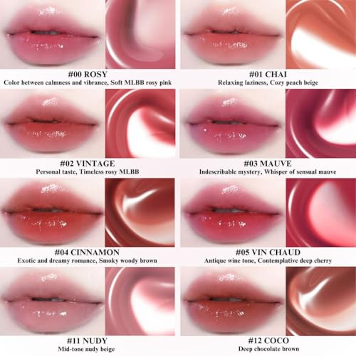 Bbia Glow Tint Lip Plumping Volumizing Glossy And Glowy Lip Stain Naturally Moisturizing Comfortable Texture Lightweight Long Lasting Vivid
