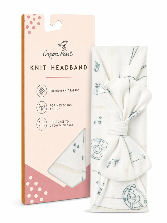 Copper Pearl Baby Bows Soft And Stretchy Headbands For Baby Girls Newborn And Toddler Hair Bows And Accessories Stylish Bow Headband