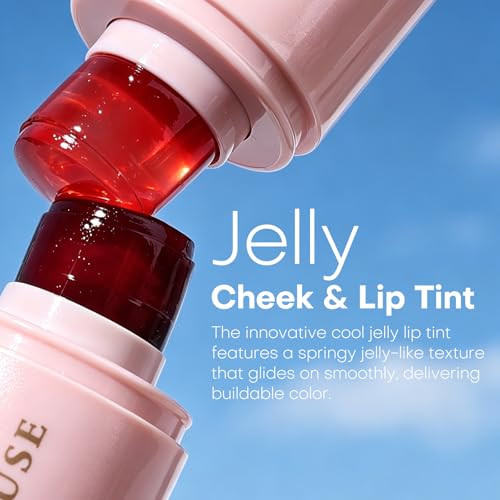 Kimuse Jelly Cheek And Lip Tint Multi Use Blush For Cheeks Lips And Eyes