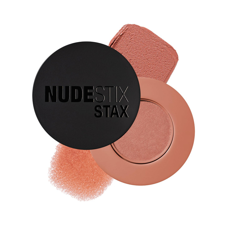 Nudestix Stax All Over Color Blush Balm Multi Use Cream Blush For Cheeks Eyes And Lips With Soft Matte Finish Barely Nude