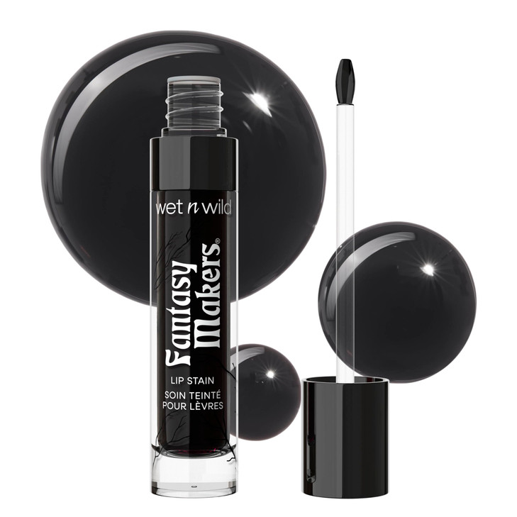 Wet N Wild Halloween Fantasy Makers Lip Stain Long Lasting Buildable Color Weightless Formula Cruelty Free Midnight Kiss