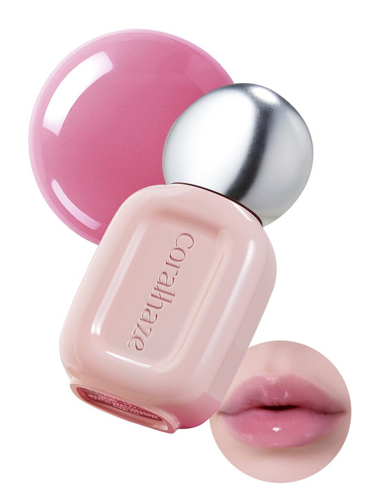 Coralhaze Dew Drop Tint 204 Rare 4.5G Glossy Lightweight Lip Stain Glass Like High Shine Moisturizing Lip Oil Long Lasting Color Hydrating