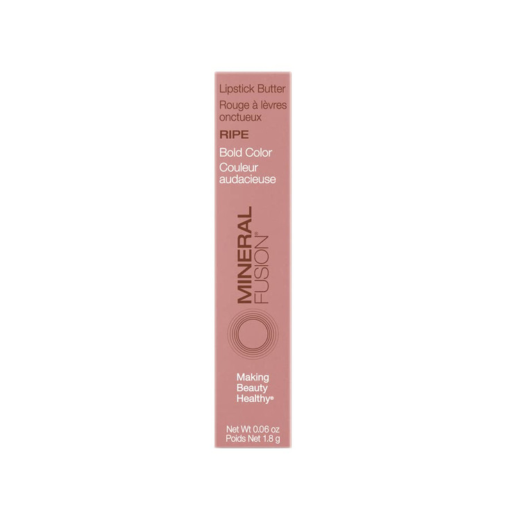 Mineral Fusion Lipstick Butter, Ripe, 0.06 Ounce