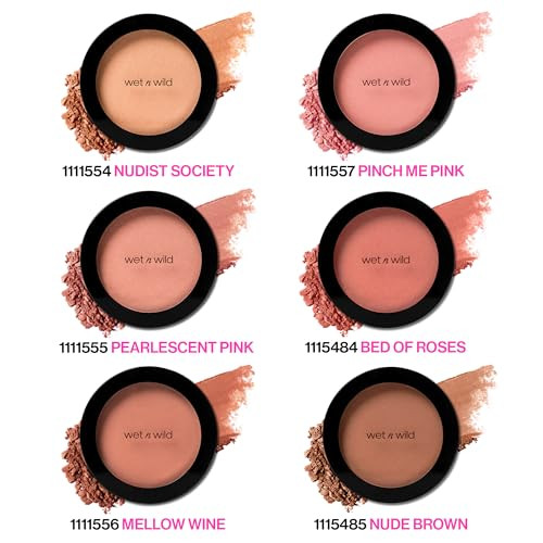 Wet N Wild Color Icon Blush Effortless Matte Natural Sheer Glow And Seamless Blend Luxuriously Infused Smooth Jojoba Oil Cruelty Free And