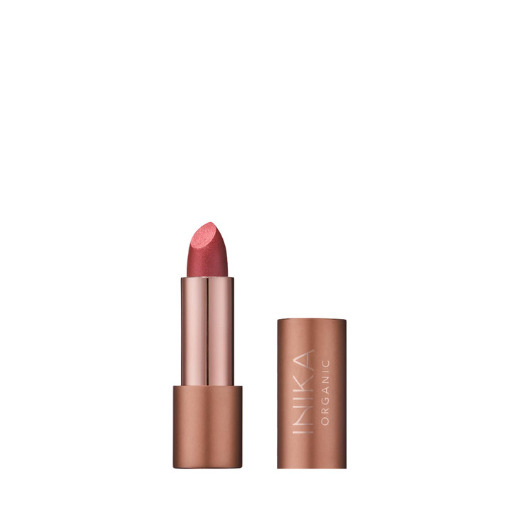 Inika Organic Lipstick Non Toxic Vegan And Cruelty Free Makeup Enriched With Jojoba Oil Moisturizing Shea Butter And Long Lasting Pigment