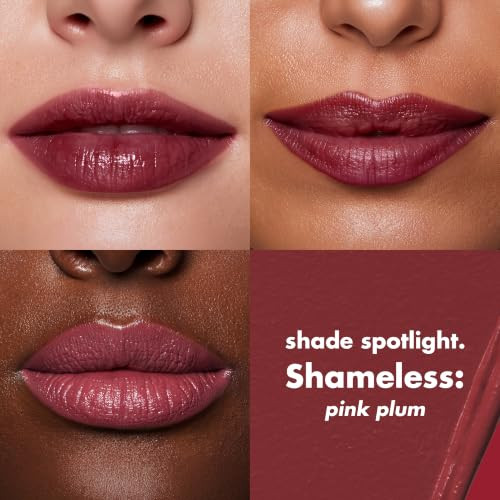 E.L.F. O Face Satin Lipstick Richly Pigmented Nourishing And Long Lasting Creamy Lipstick Infused With Jojoba Vegan And Cruelty Free