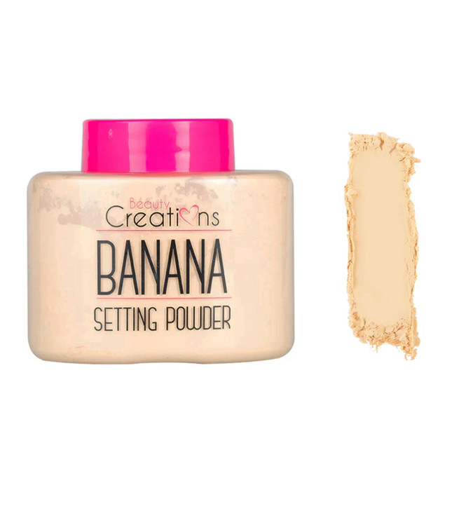 Dealplusdeal Beauty Creations Banana Setting Loose Powder Minimizes Pores And Fine Lines Matte Finish Long Lasting Natural Face Makeup