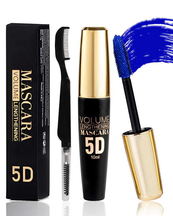 Blue Mascara Waterproof Colored Tubing Mascara Volume And Length For Women
