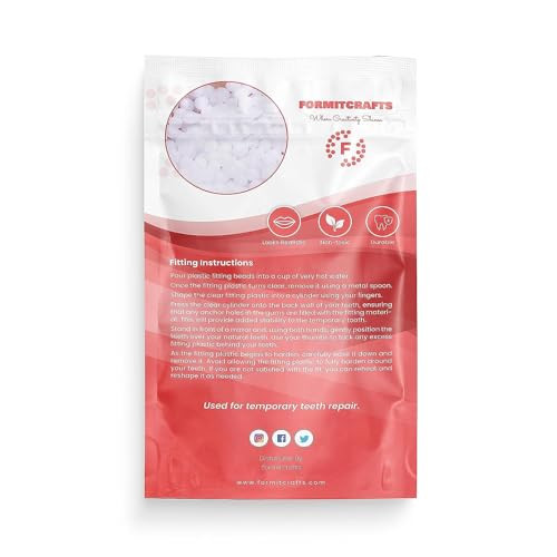 Thermoplastic Beads For Teeth Repair For Diy Tooth Filling Moldable Thermal Beads For Teeth Repair Ideal For Chipped Cracked Teeth Realistic