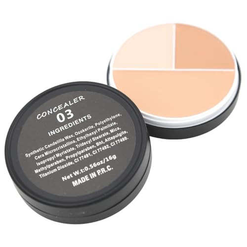 Mesvol 3 Color Concealer Cream Contour Correct 03