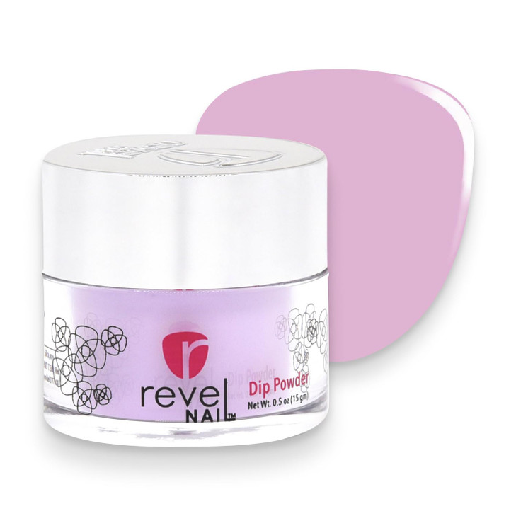 Revel Nail Dip Powder Lilac Purple Dipping Powder Long Lasting Dip Nail Color Chip And Crack Resistant No Uv Lamp Diy Manicure For Strong