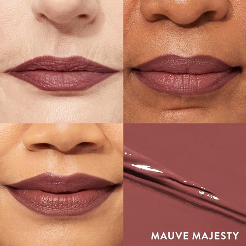 Laura Geller New York Modern Classic Duo Lipstick Plus Lip Liner Ultra Rich Color Luxurious And Lightweight Cream Finish 02 Mauve Majesty
