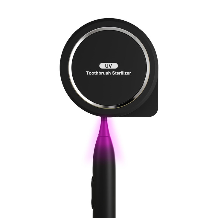 Uv Toothbrush Sanitizer Holder Toothbrush Sanitizer And Holder Cover Caps With Fan Drying Rechargeable Portable Toothbrush Cleaner Case Fits
