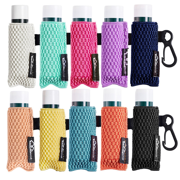Wk Ieason Lip Balm Sleeves Holder Keychain Bulk 10Pcs Clip On Chapstick Key Chain Holder Lip Gloss Keychain Holder Sleeve Tight Knit Elastic