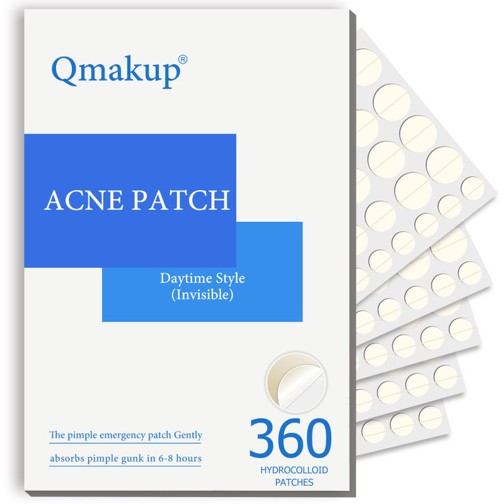 Qmakup Pimple Patches For Face Acne Patches For Face Pimple Patch Zit Patches Hydrocolloid Blemish Patches For Covering Zits With Salicylic
