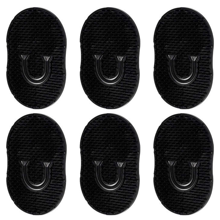 Thinp 6 Packs Palm Combs For Men Portable Pocket Brush Soft Pocket Combs For Men Plastic Finger Brush For Hair Shampoo Pocket Comb Massage