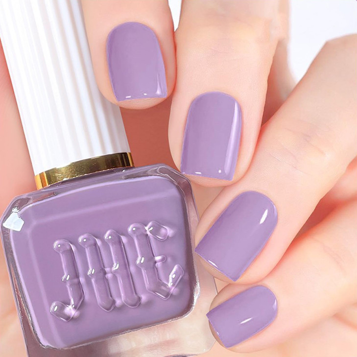 12Ml Airdry Purple Nail Polish High Glossy Lavender Quick Dry Long Lasting Light Lilac Manicure Diy Nail Art