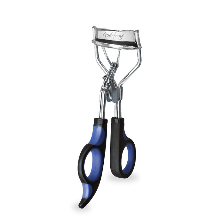 Godefroy Eyelash Curler For Women No Pinch Grip Ergonomic Handle Long Lasting Lash Curl Fits All Eye Shapes Heat Retaining