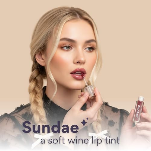 Dearcloud Color Crush Lip Tint Squalane Tinted Lip Balm Sundae