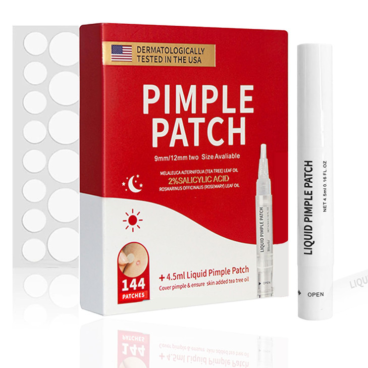 Pimple Patches For Face Pimple Patch Pimple Stickers Hydrocolloid Acne Patch For Covering Zits And Blemishes Invisible Spot Rescue Pen