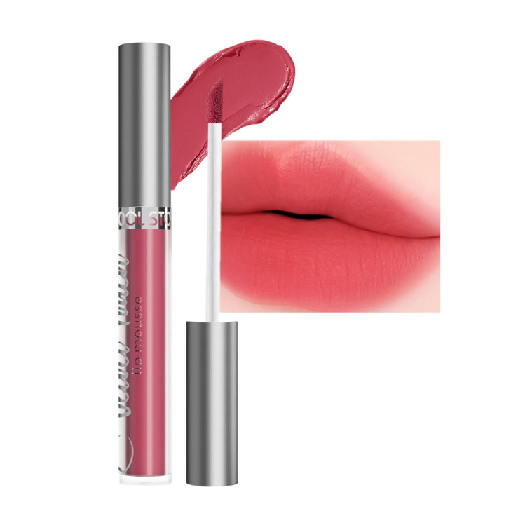 Cool Story Velvet Lip Mousse Lip Tint Lip Makeup For Women Daily Wear Lipstick Office Lip Color Party Lip Cosmetic Waterproof Long Lasting