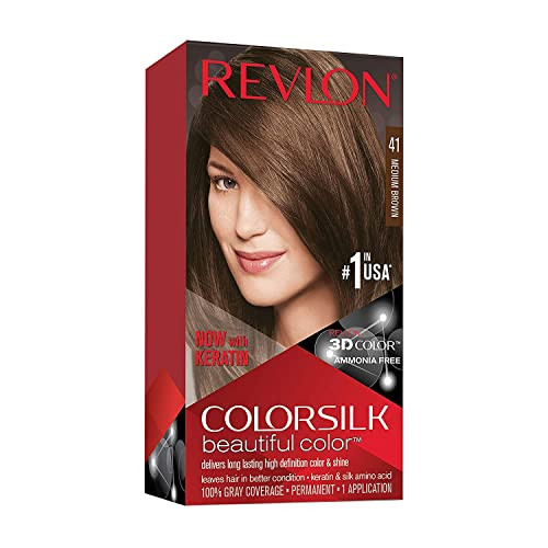 Revlon Colorsilk #41 Medium Brown (2 Pack)