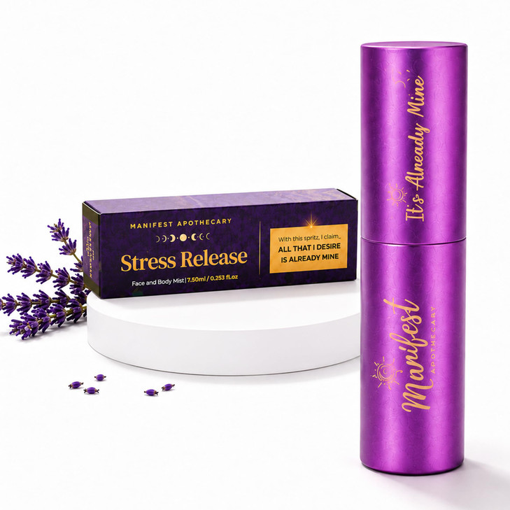 Manifest Apothecary Stress Release Face And Body Mist Full Size 8Ml