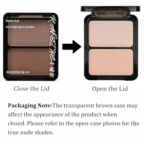 K Apeine Matte Nude Eyeshadow Palette Light Eyeshadow Base Highlight Power