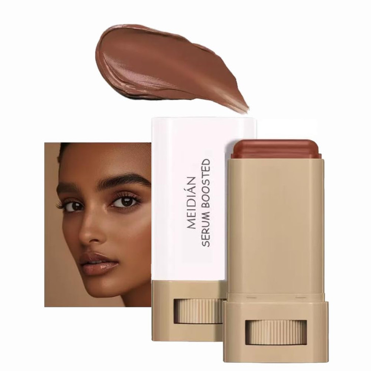 Dewy Finish Tinted Moisturizer And Full Coverage Foundation Stick Set Includes Beauty Balm Serum Concealer Stick And Contour Sticks For Face