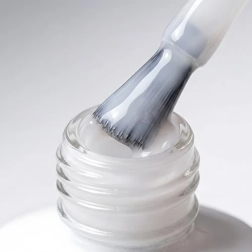 Novacharm Jelly White Nail Polish 12Ml Sheer Milky White Nail Polish Quick Dry No Uv Lamp Needed Air Dry Nailpolish Glossy Translucent