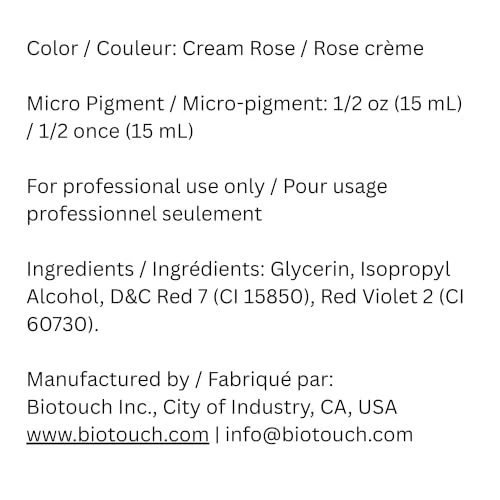 Biotouch Earthy Rose Pigment 15Ml Bottle