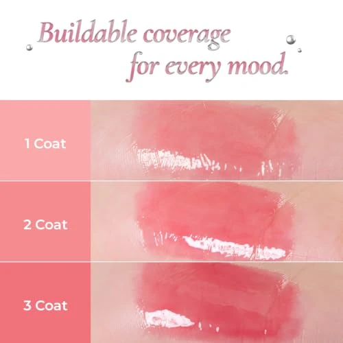 Bom Lip Flash Tint 05 Plum Haze Sheer Hydrating Glossy Lip Tint Lightweight Lip Stain With Almond Oil Buildable Long Lasting Color Dewy