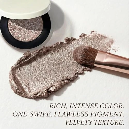Reatiful Barvena Eyeliner And Eyeshadow Buildable Shimmering Metallic Eyeshadow Waterproof Monochrome Eyeshadows With Double Ended Beauty