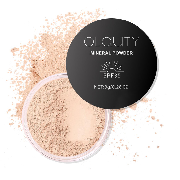 Mineral Loose Powder Foundation Spf 35 Sunscreen Face Setting Powder