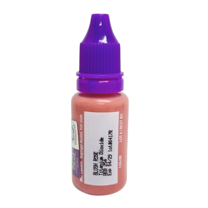 Biotouch Blush Rose Permanent Makeup Lip Pigment 15Ml Bottle
