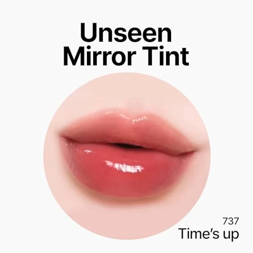 Oddtype Unseen Mirror Lip Tint High Gloss Non Sticky Long Lasting Stain Blendable Clear Shades Time S Up 3.5G 0.12 Oz